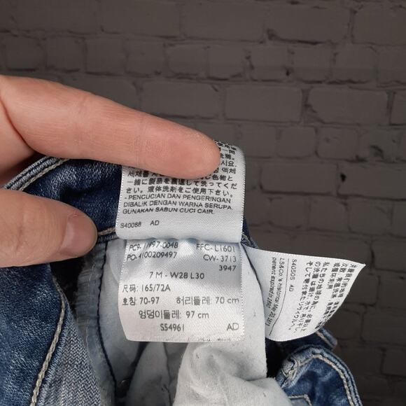 Levi's Jeans Skinny Leggings Jeggings Size 7 - Picture 7 of 7